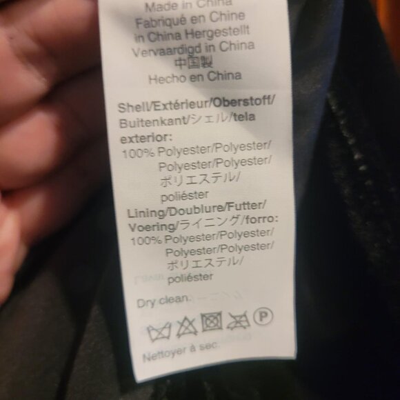 J. CREW SZ 10 Black Velvet Lined Blazer NEW without tags - Picture 3 of 5